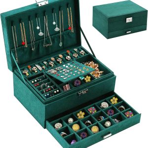 Portable Jewelry Organizer Box